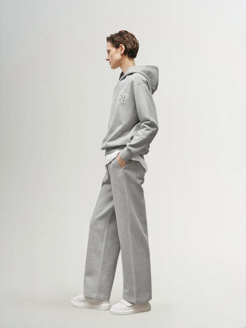 Drawstring Cotton Blend Pants