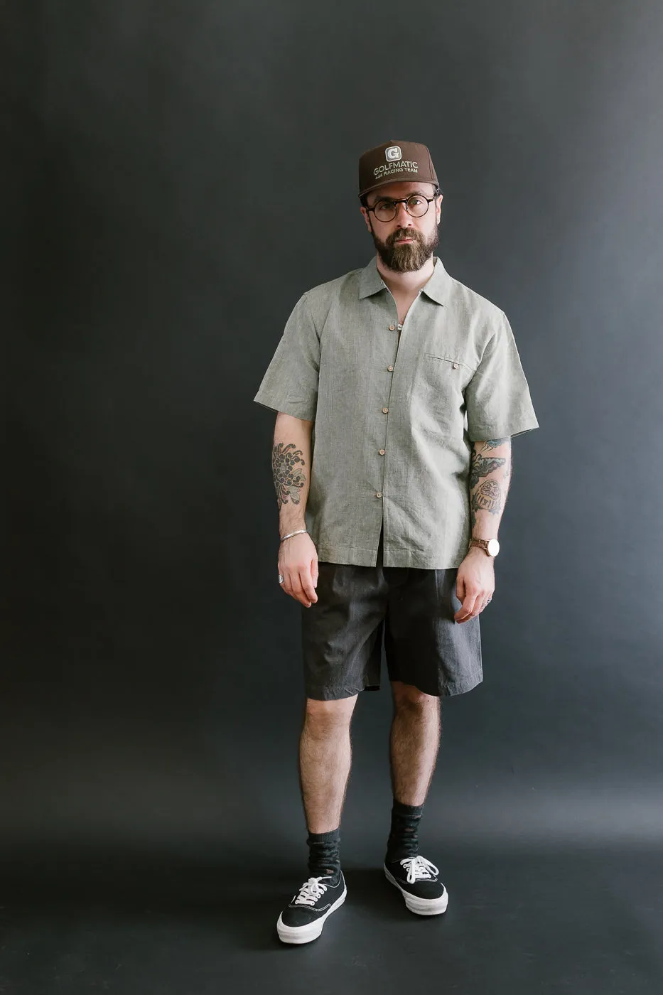 Drawstring Shorts HBT - Charcoal