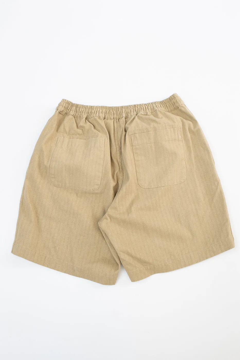 Drawstring Shorts HBT - Sand