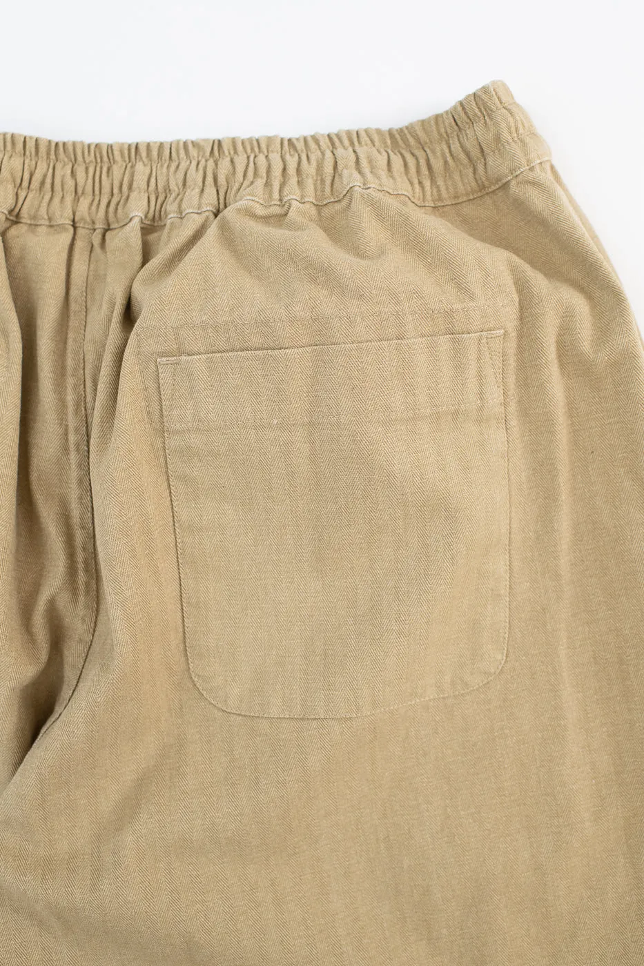 Drawstring Shorts HBT - Sand