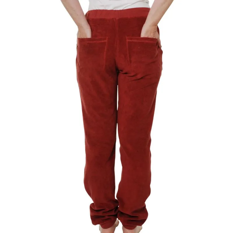 DUNS Sweden Adult Terry Trousers - Brick Red (Last one! L/14-16)