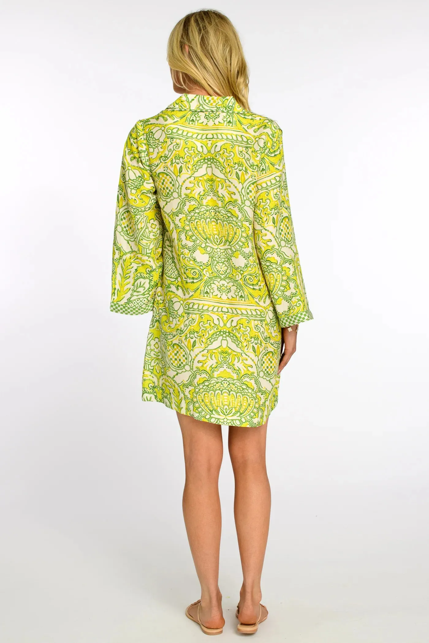 Ej116207 Limeade Shift Dress