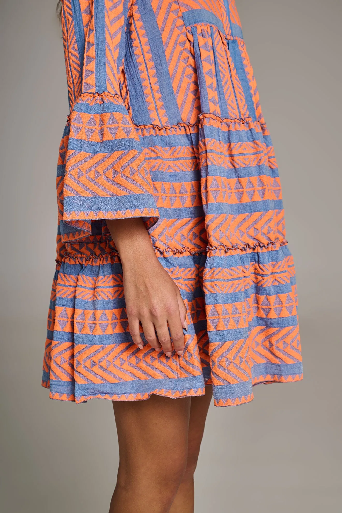 ELLA - ORANGE/BLUE