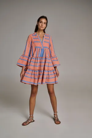 ELLA - ORANGE/BLUE