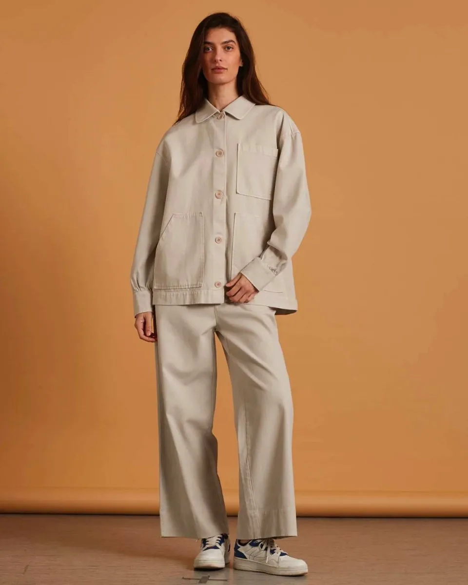 ELSK NORS WOMEN'S DRAWSTRING PANTS - VAPOR GREY