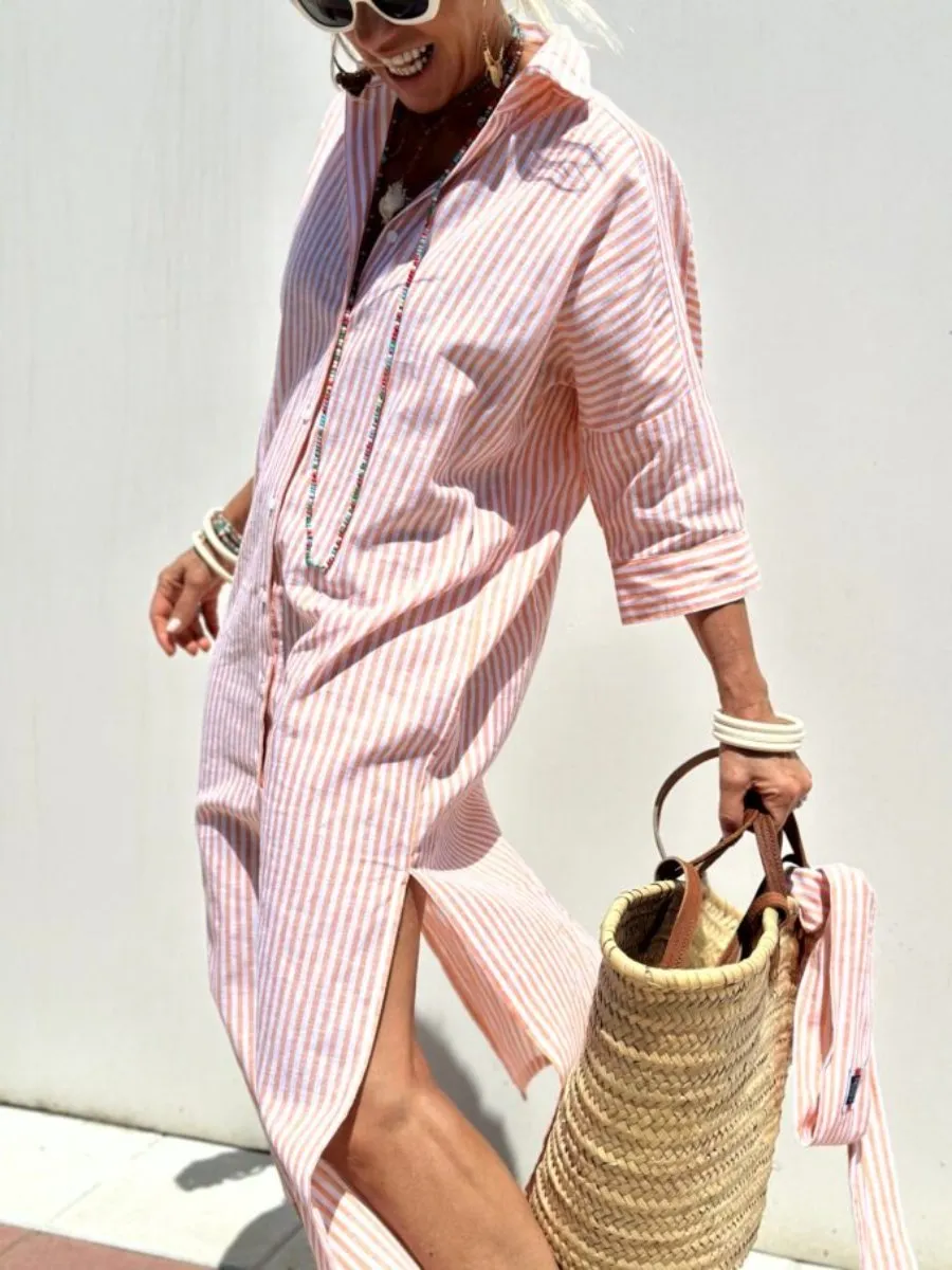 Elvira | Striped Dress