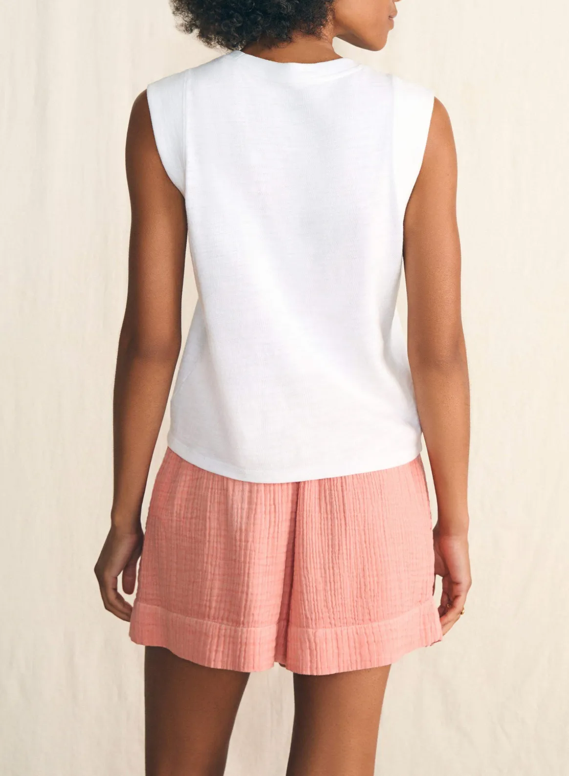 FAHERTY SUNWASHED SLUB MUSCLE TANK