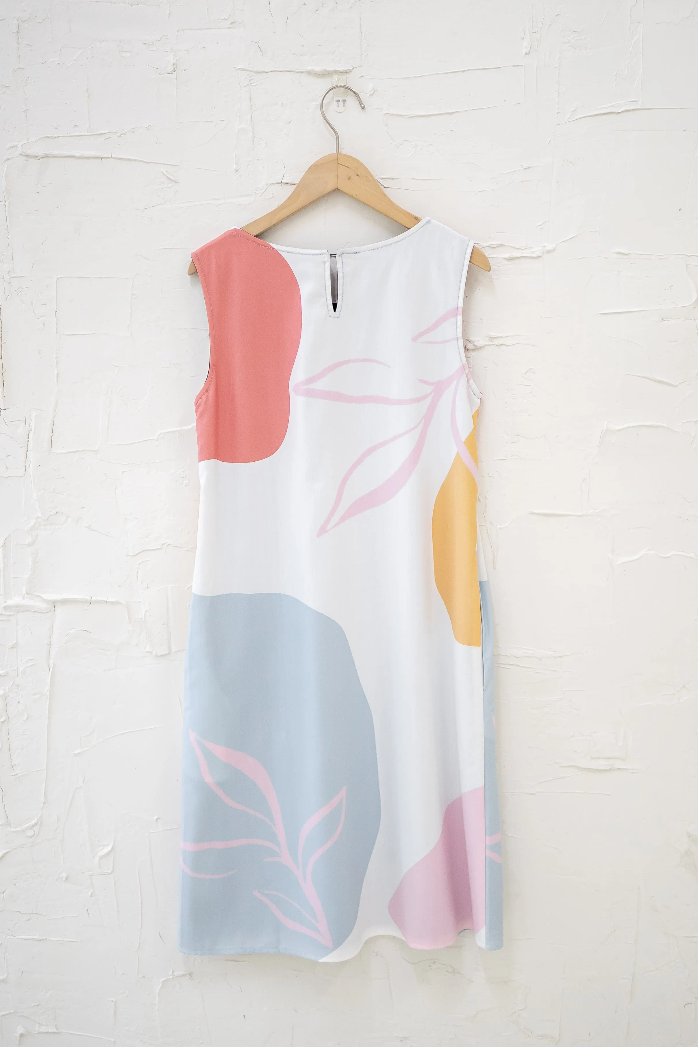 (FIRE DEAL) *COLOUR RUN* KARINA REVERSIBLE SHIFT DRESS IN WHITE