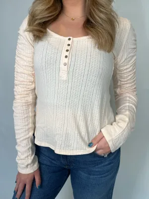 Free People Hope Henley Top
