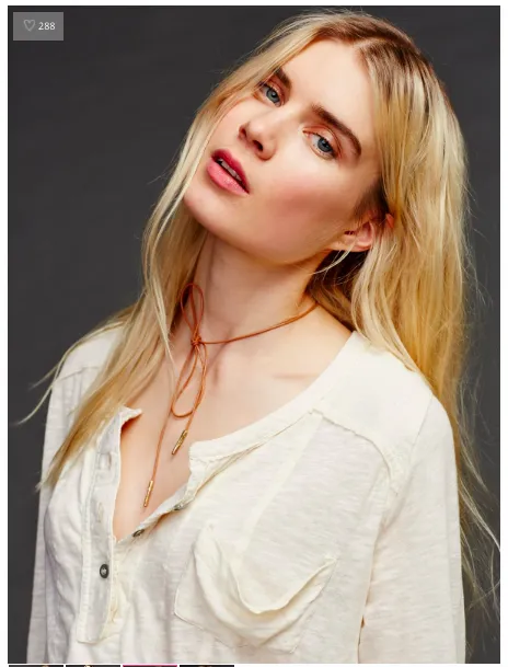 Free People Stargazer Henley | White