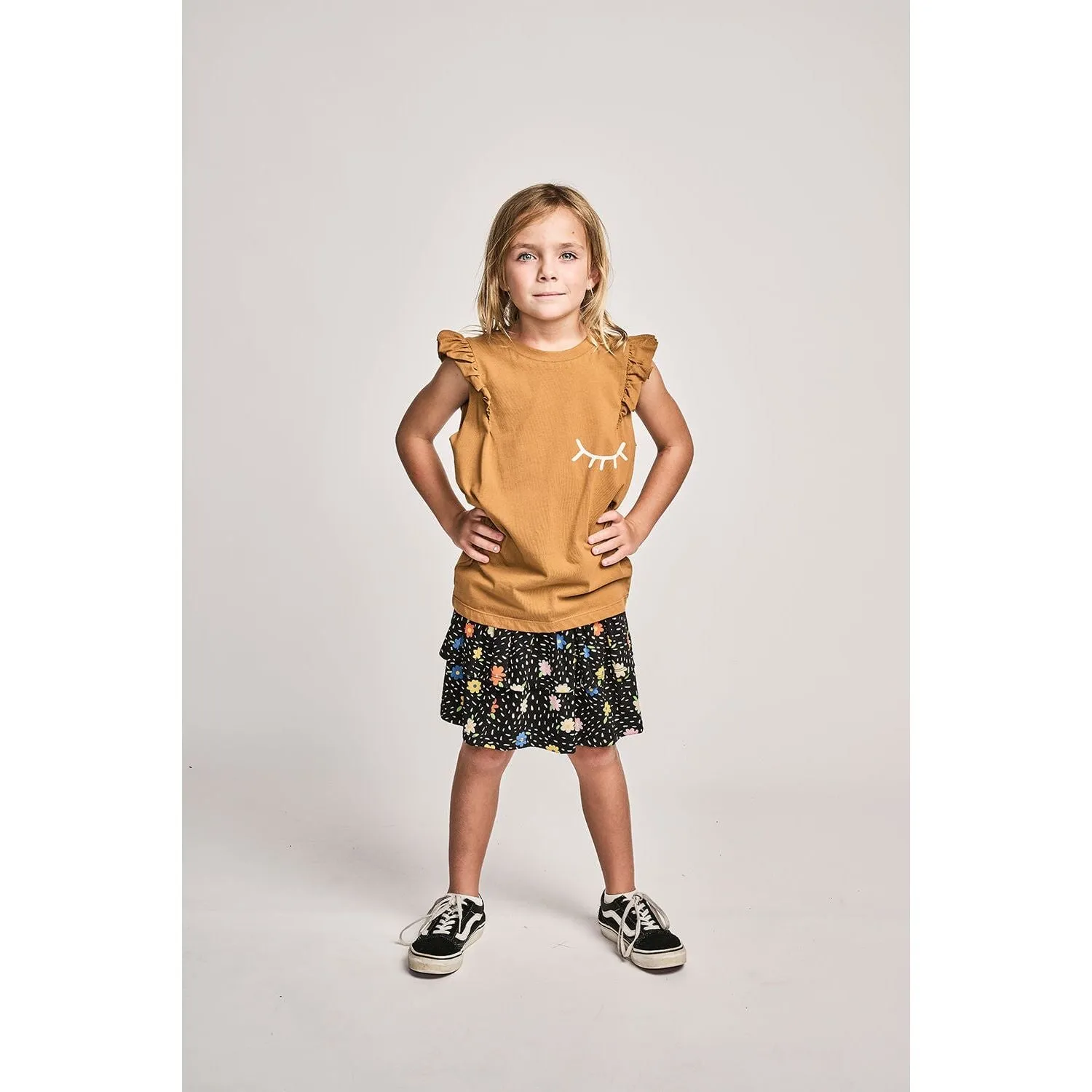 Frill Tide Tank - Ginger