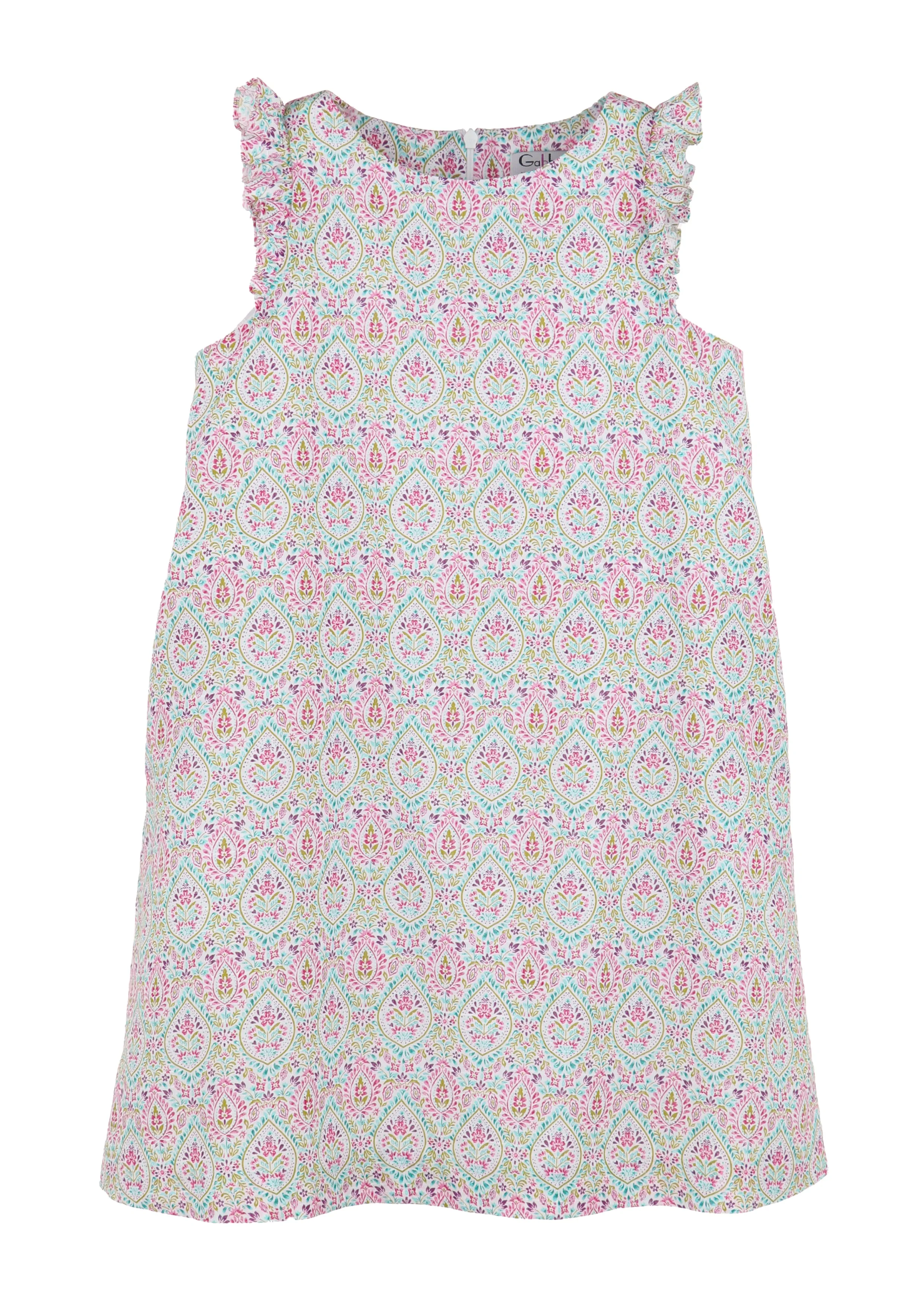 Fuchsia Multi Paisley Shift Dress