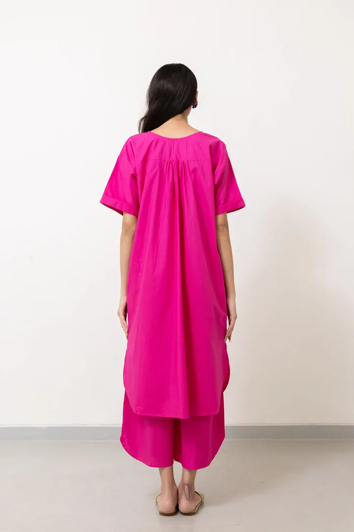 Fuchsia Tunic Co-ord