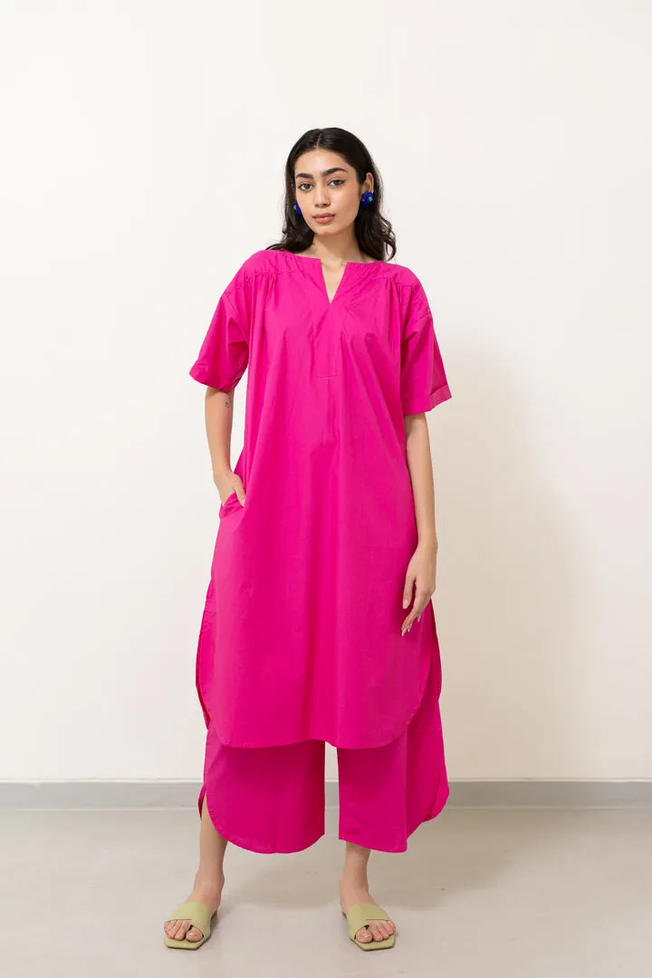 Fuchsia Tunic Co-ord