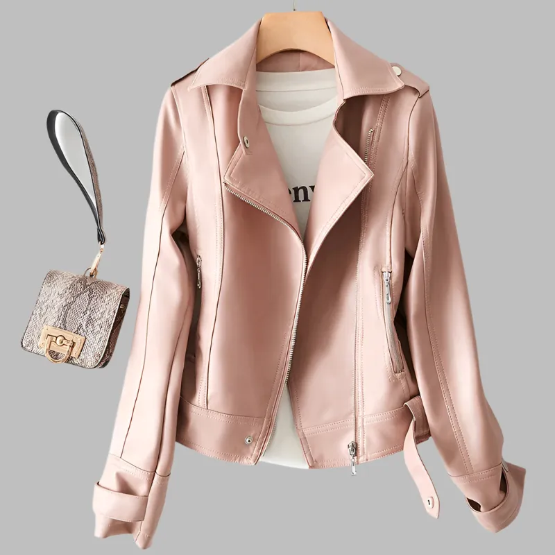 Gianna – Sleek Vegan Leather Women’s Jacket