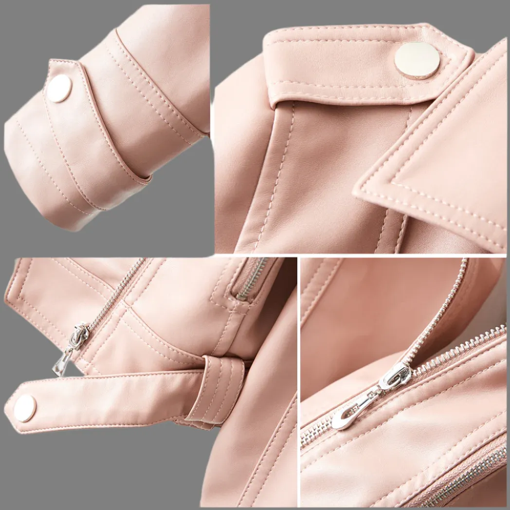 Gianna – Sleek Vegan Leather Women’s Jacket