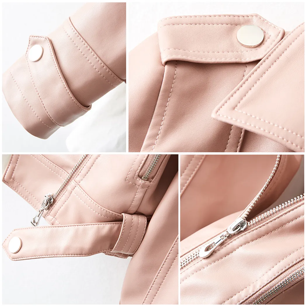 Gianna – Sleek Vegan Leather Women’s Jacket