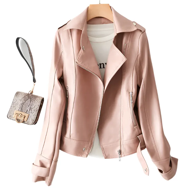 Gianna – Sleek Vegan Leather Women’s Jacket