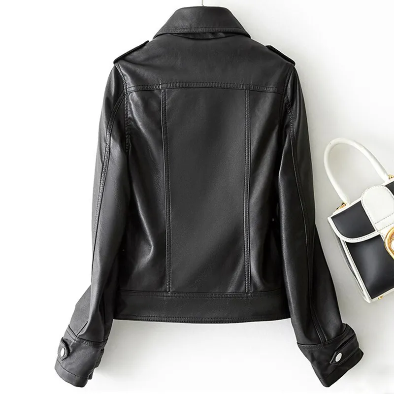 Gianna – Sleek Vegan Leather Women’s Jacket