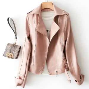 Gianna – Sleek Vegan Leather Women’s Jacket
