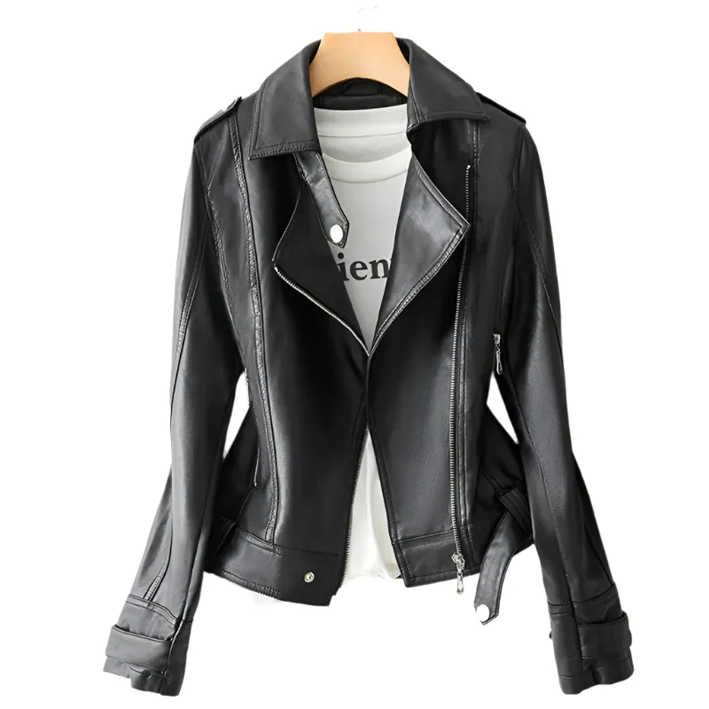 Gianna – Sleek Vegan Leather Women’s Jacket