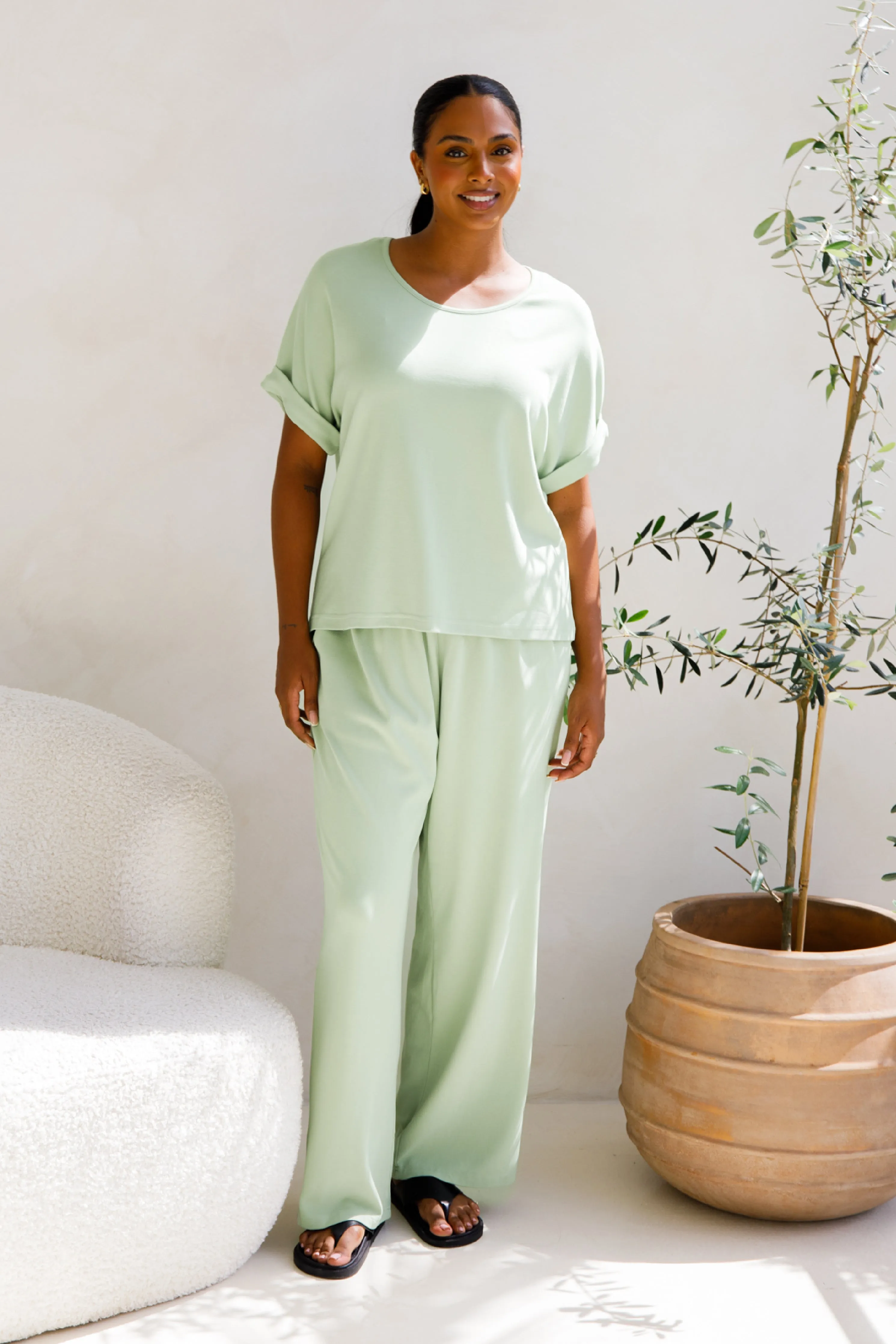 Gigi Lounge Pant | Sage