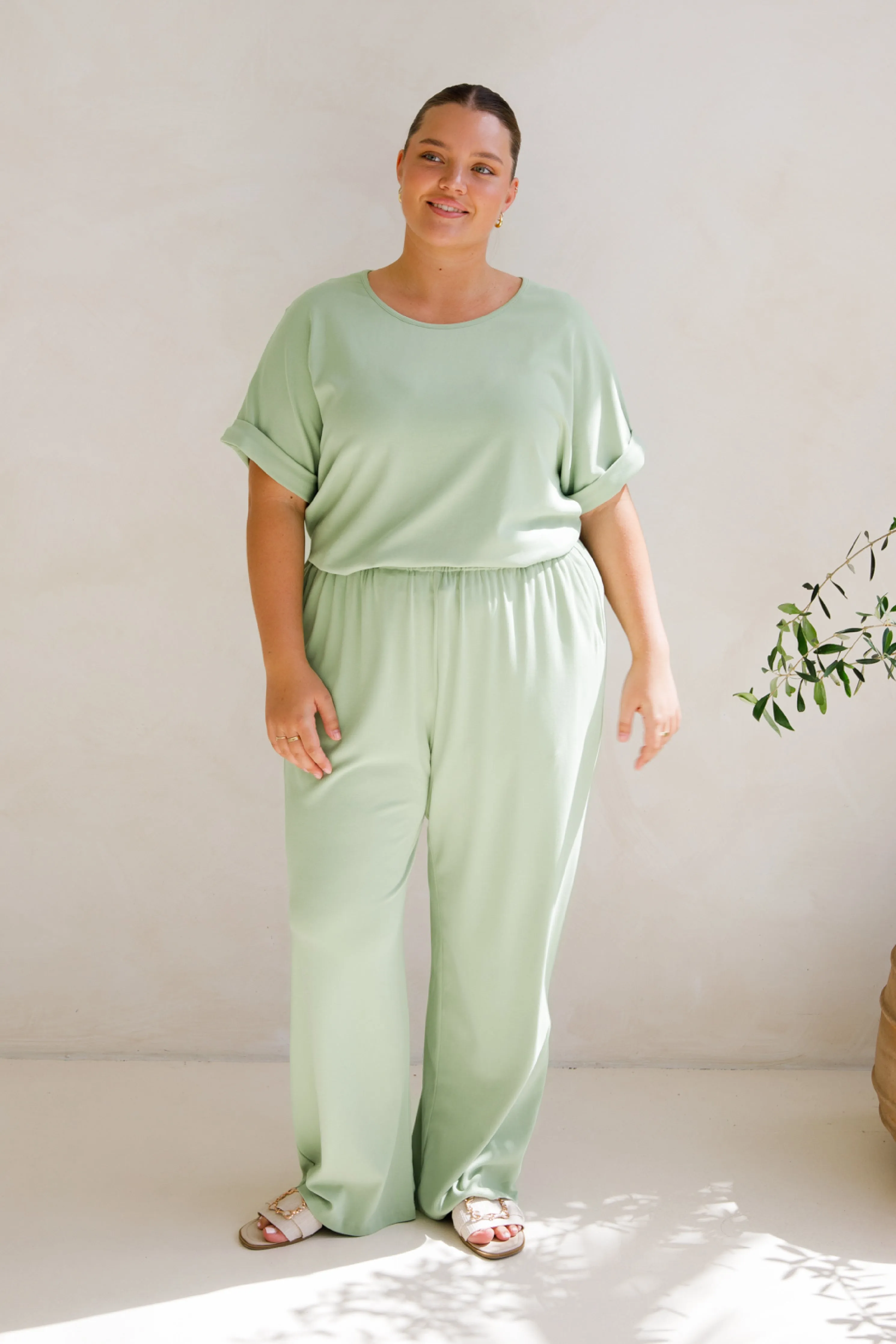Gigi Lounge Pant | Sage