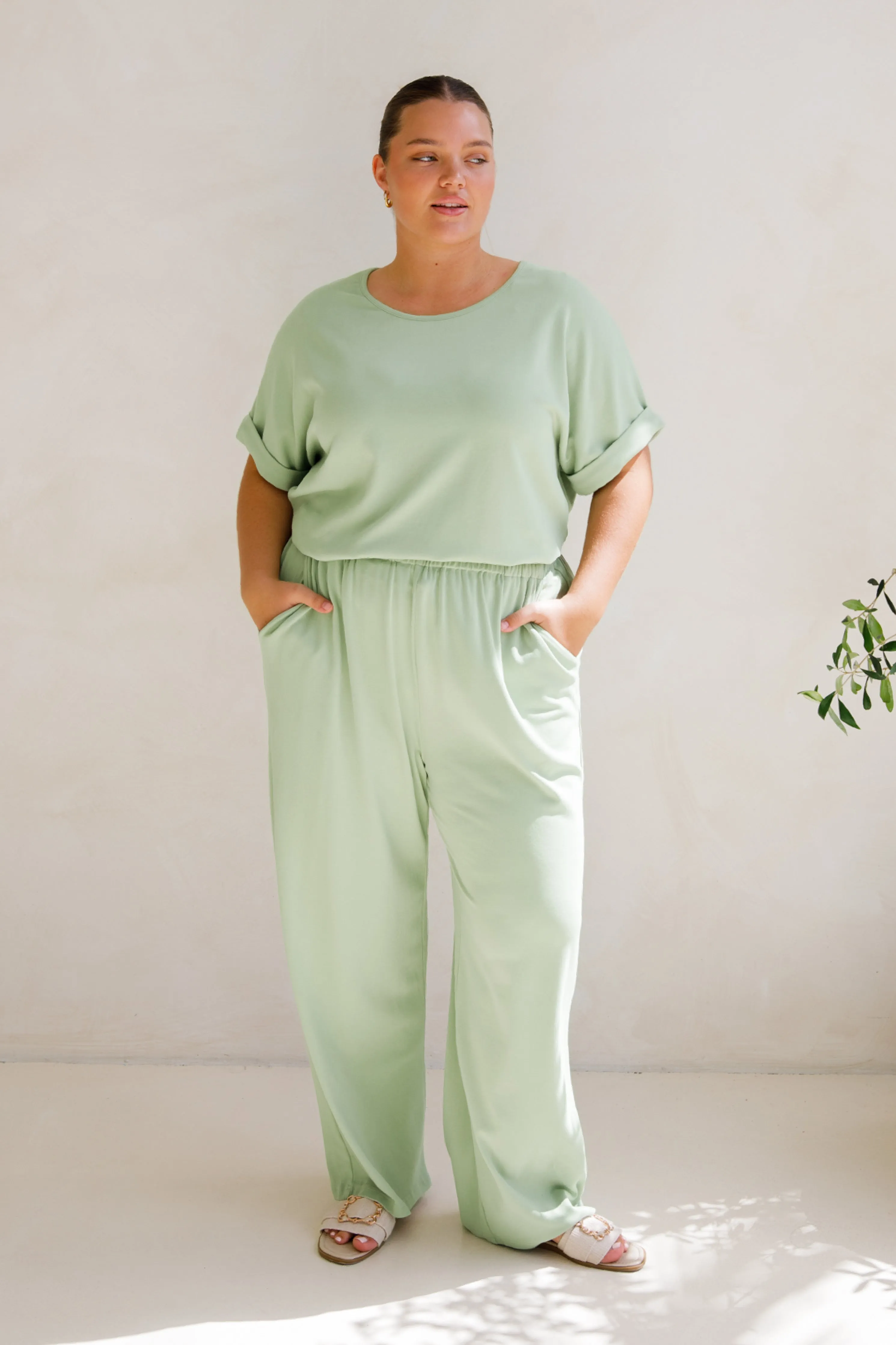 Gigi Lounge Pant | Sage