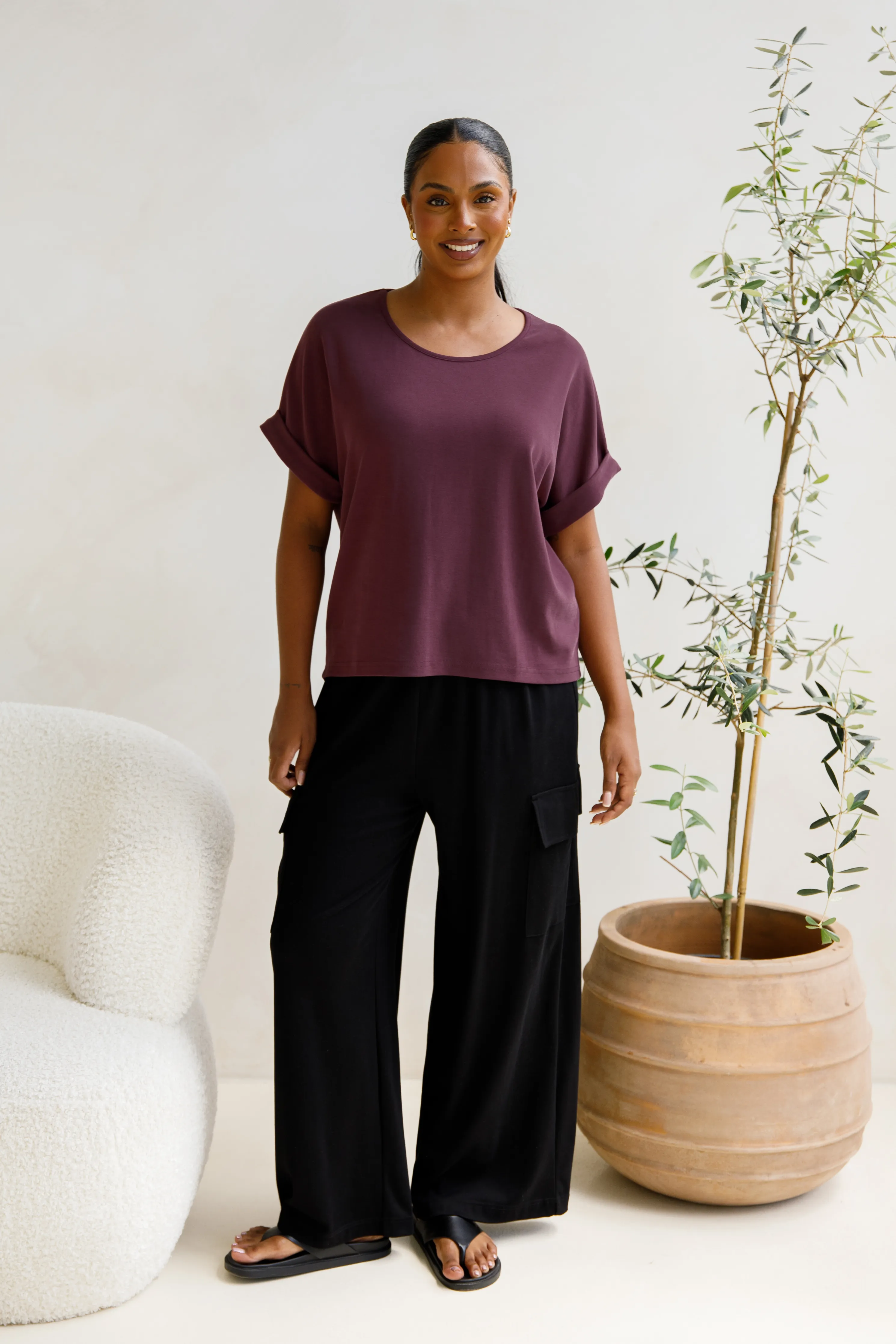 Gigi Lounge Top | Shiraz