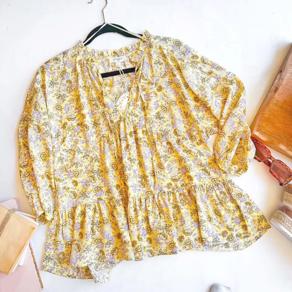 GOLDEN HOUR GARDEN TOP - UMGEE