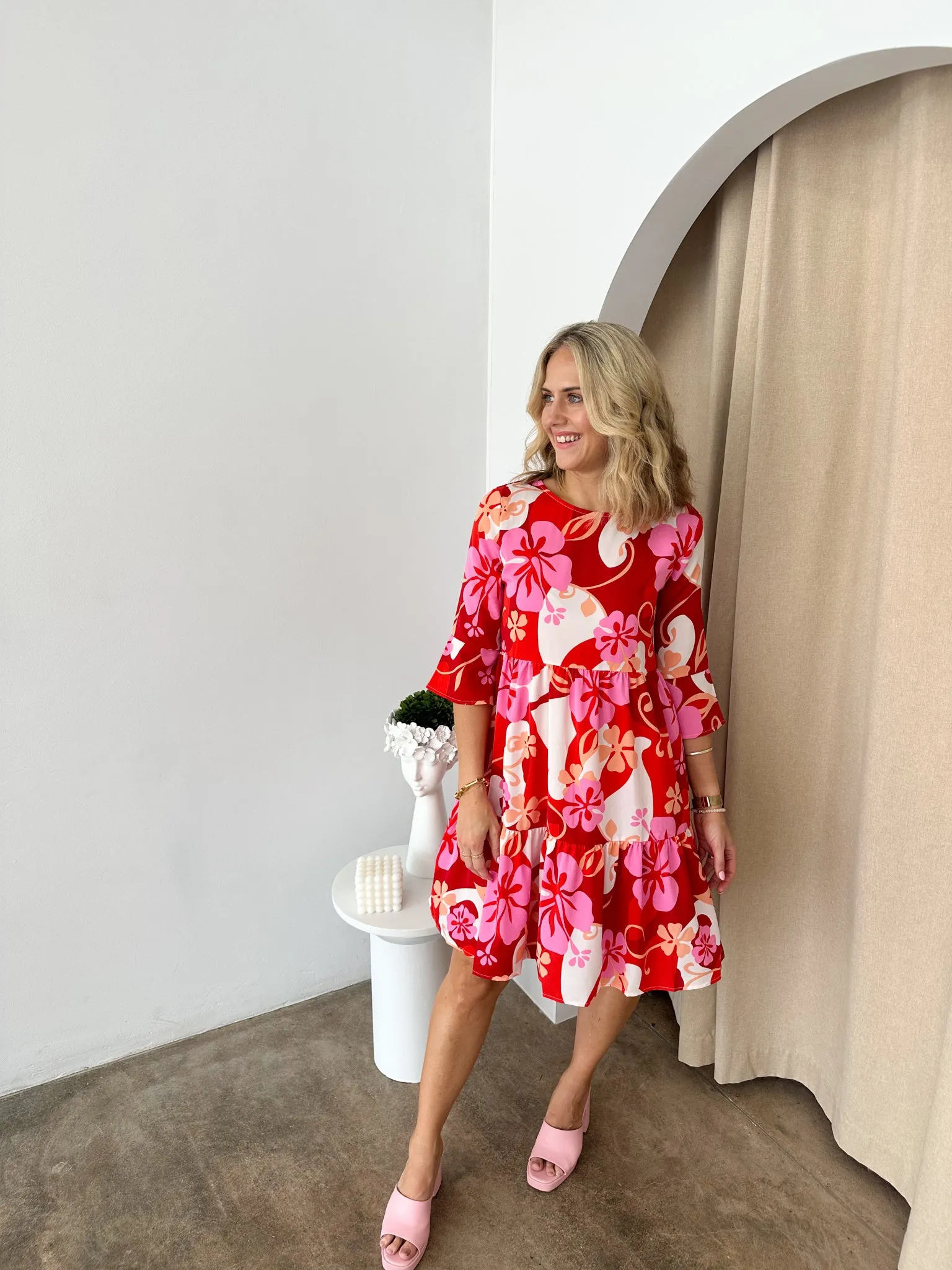 Grace Dress- Red