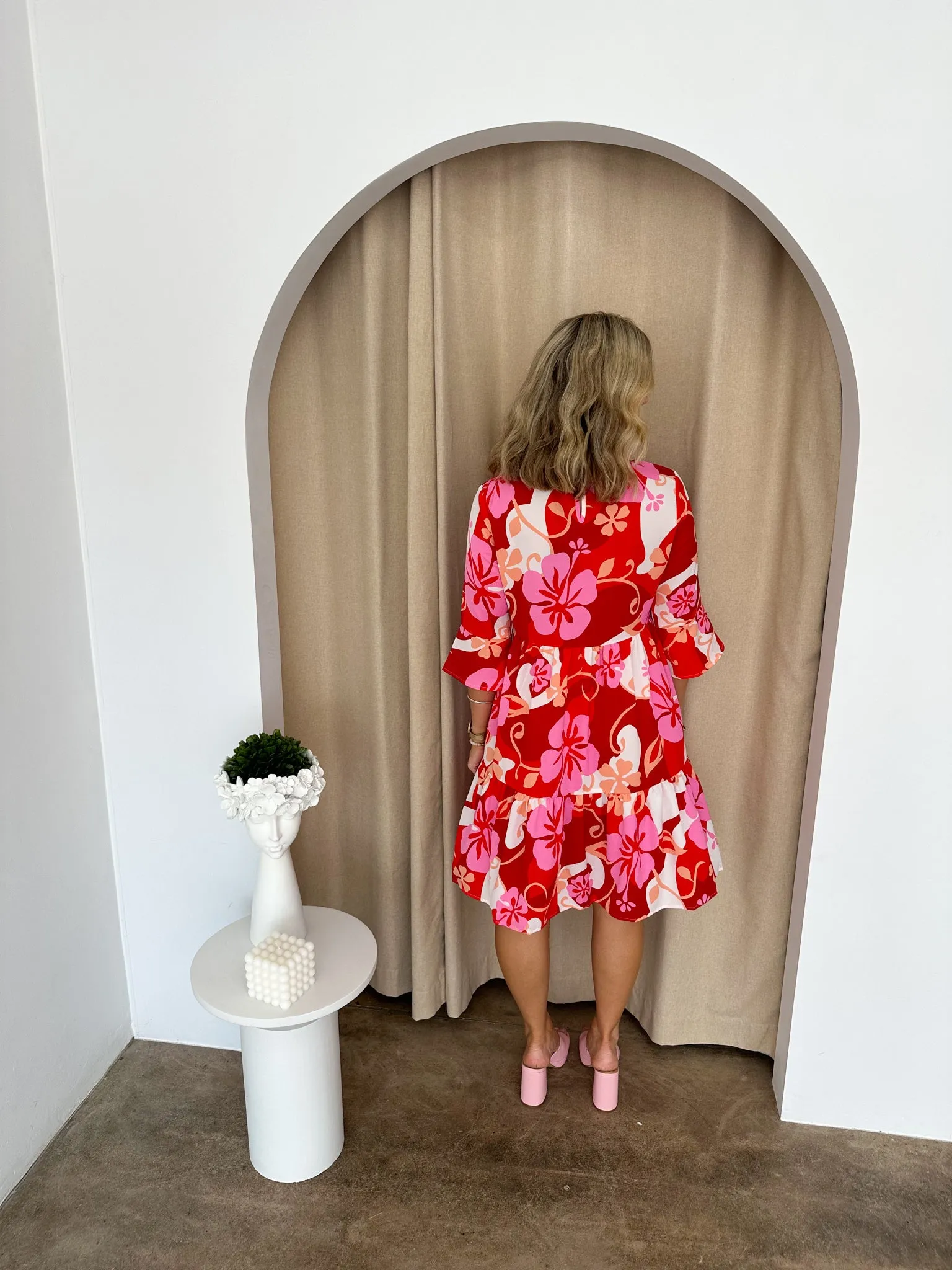 Grace Dress- Red