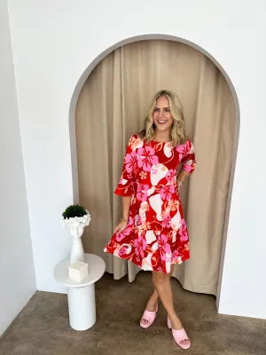 Grace Dress- Red