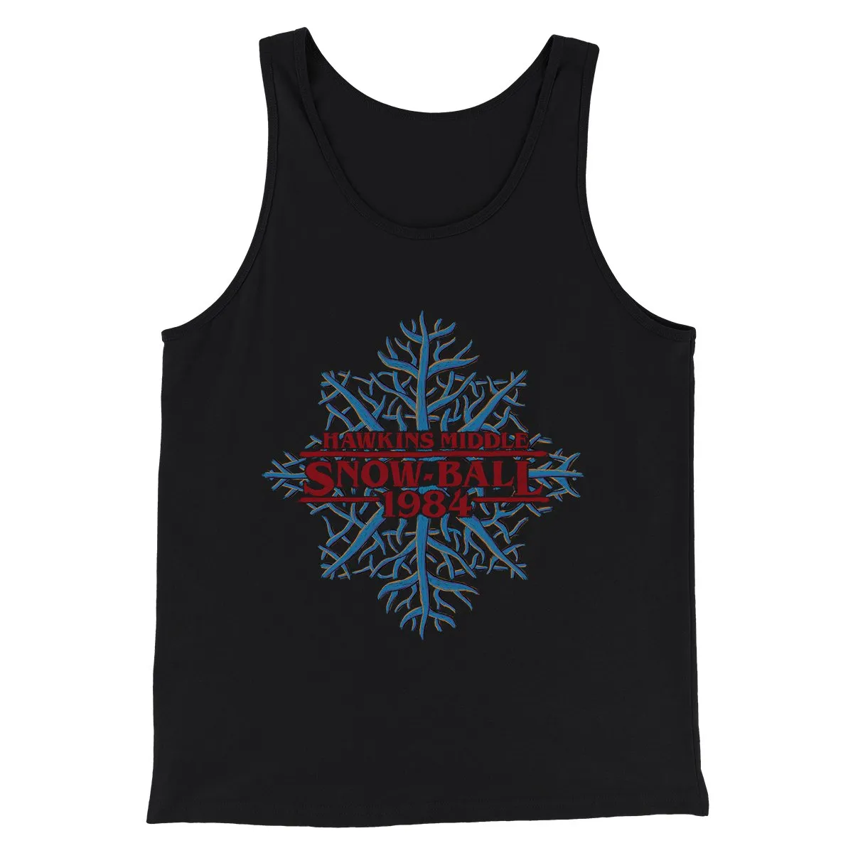 Hawkins Middle Snow Ball Men/Unisex Tank Top