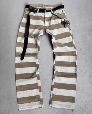 Helmut Lang SS99 ‘Prisoner’ Striped Pants