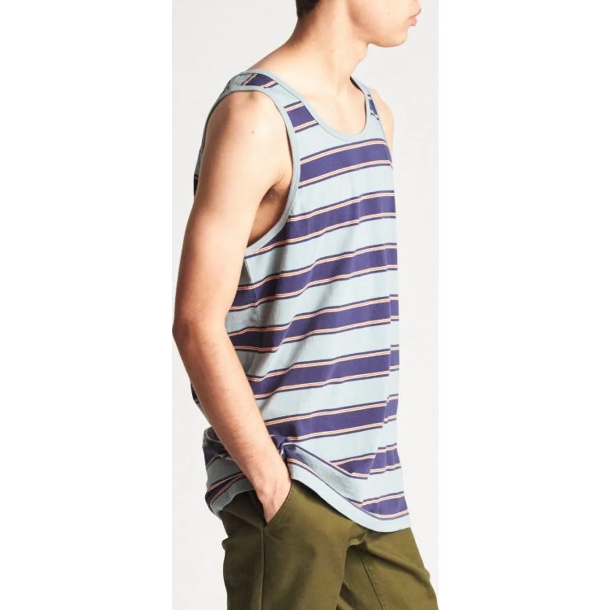 HILT TANK TOP - BLUE STONE