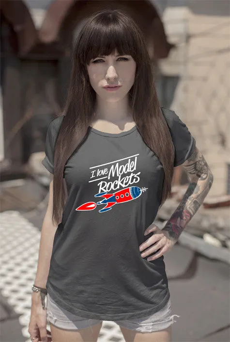 I Love Model Rockets (Women)
