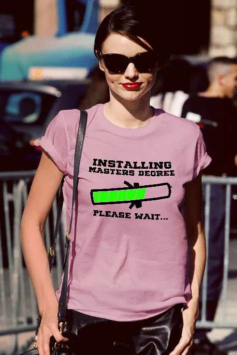 Instaliing Mastres Degree Please Wait (Women)