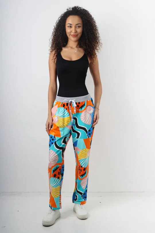 Italian Stretch Cotton Trousers ~ Not the 80's ~ ONE SIZE