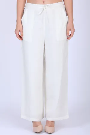 Ivory Drawstring Lounge Pants
