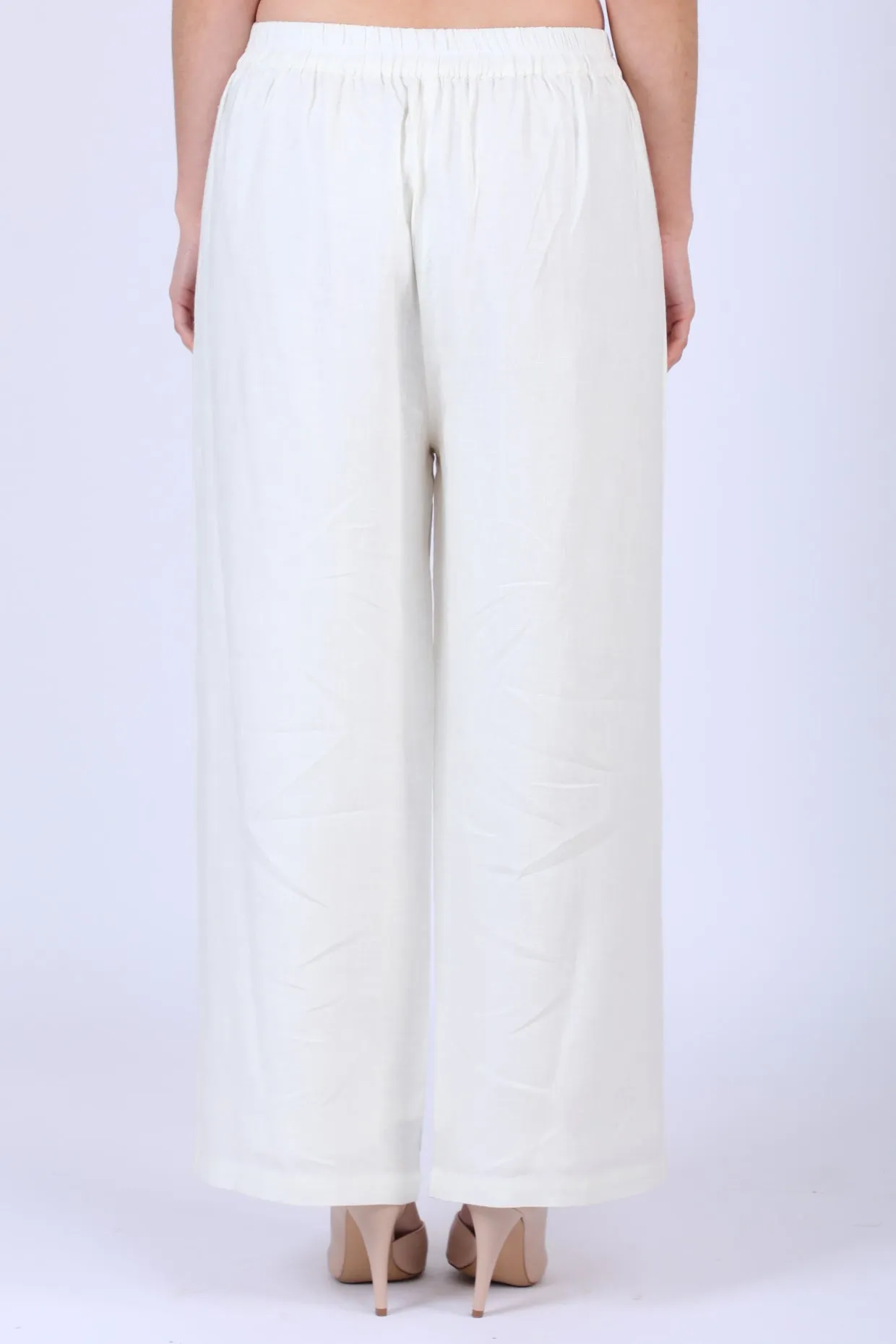 Ivory Drawstring Lounge Pants