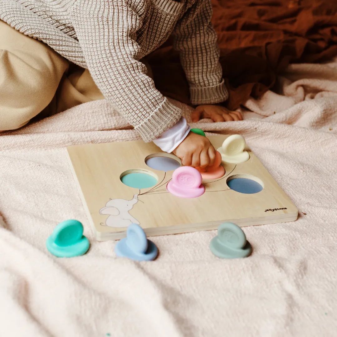 Jellystone Balloon Colour Sorter - Rainbow Pastel