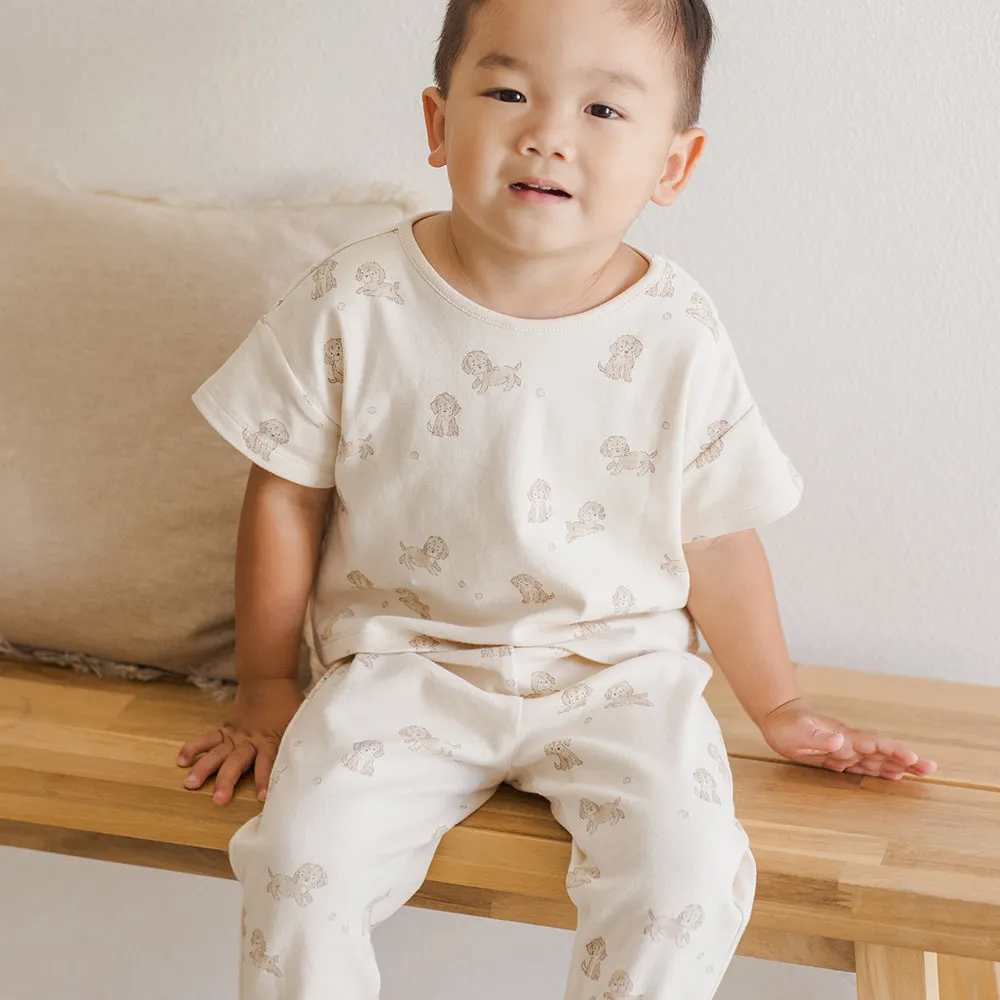 Jersey Tee   Pant Set | Puppies