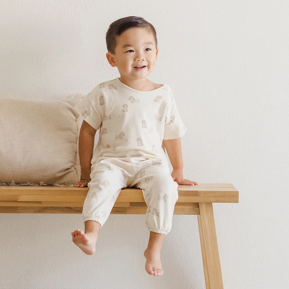 Jersey Tee   Pant Set | Puppies