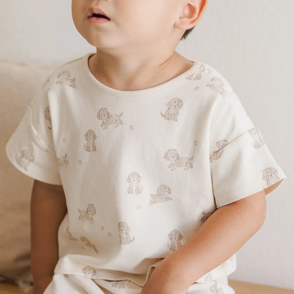 Jersey Tee   Pant Set | Puppies