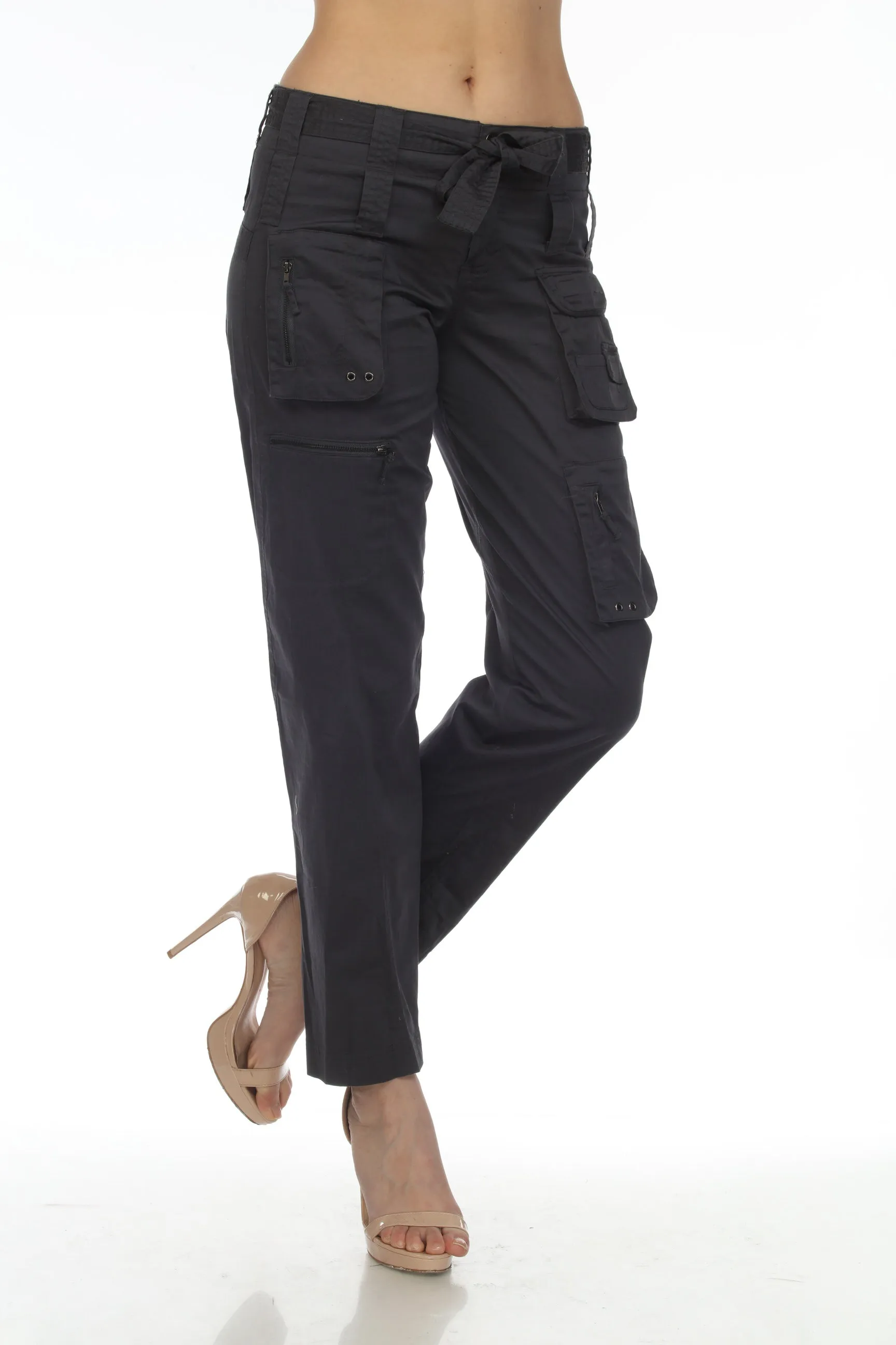 Johnny Was Pete & Greta Tyla Belted Cargo Pants Boho Chic P67022 NEW