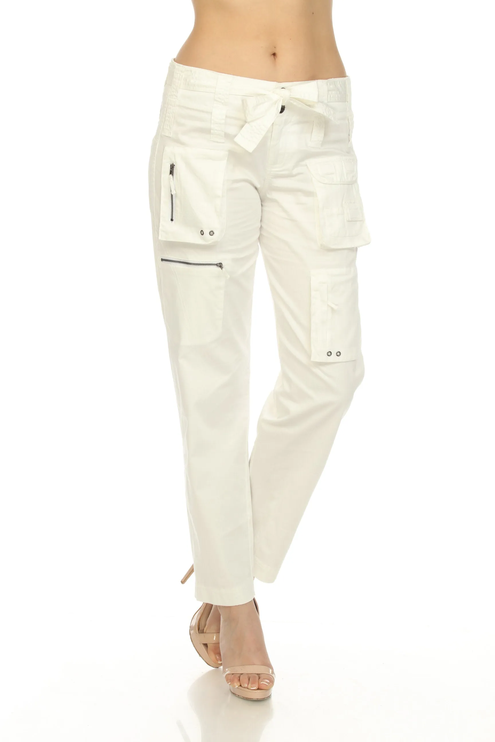 Johnny Was Pete & Greta Tyla Belted Cargo Pants Boho Chic P67022 NEW
