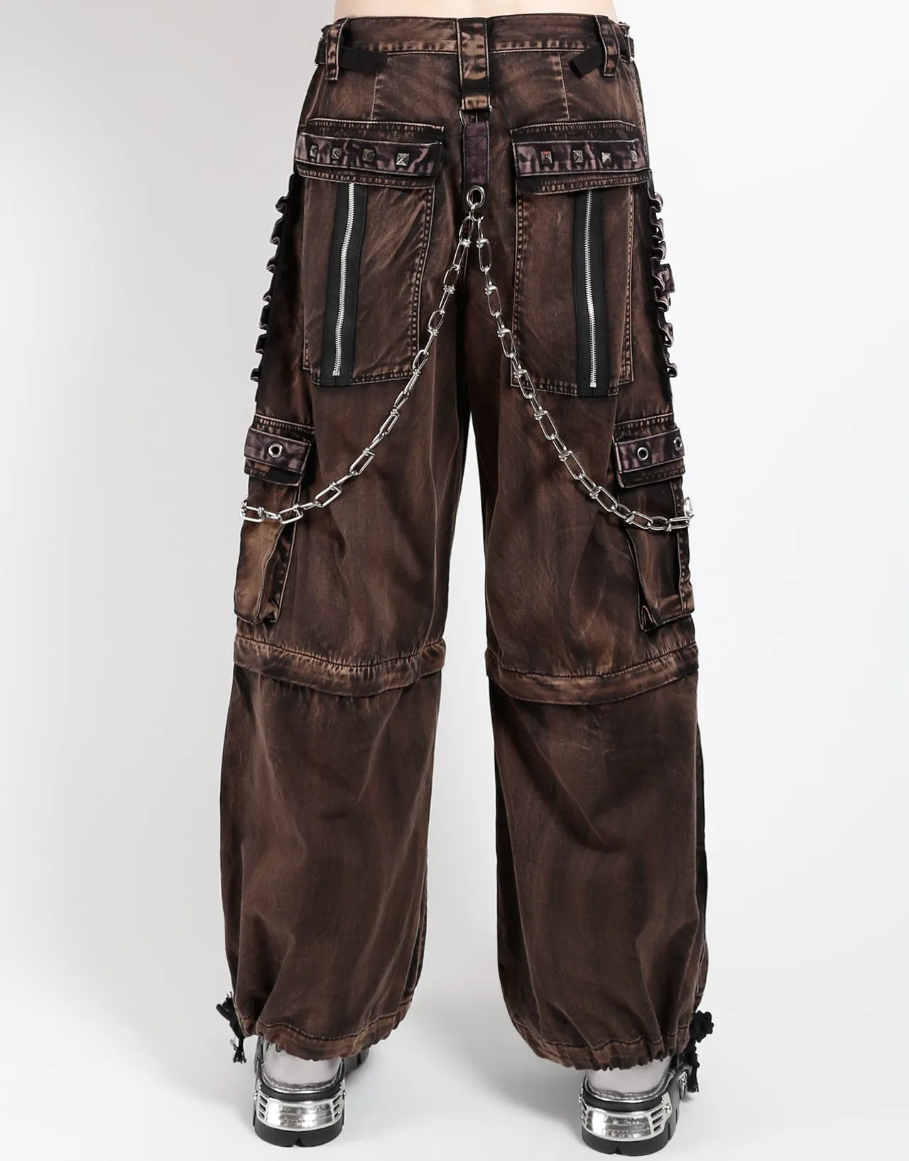 JUNGLELAND PANT BLACK STEAM WASH