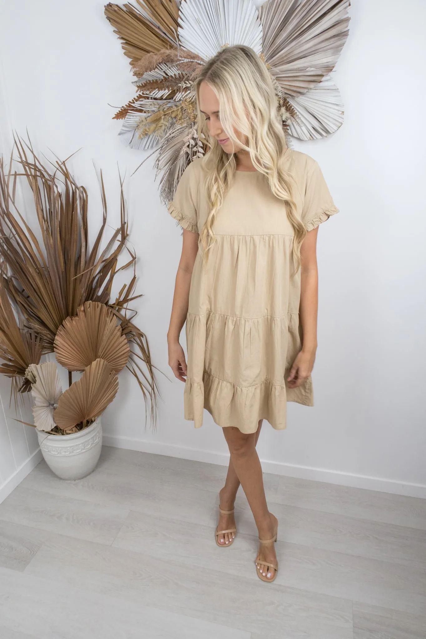 Katie Dress- Latte