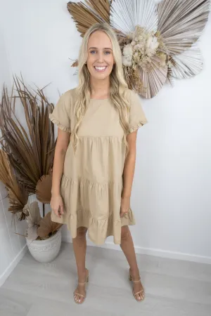 Katie Dress- Latte